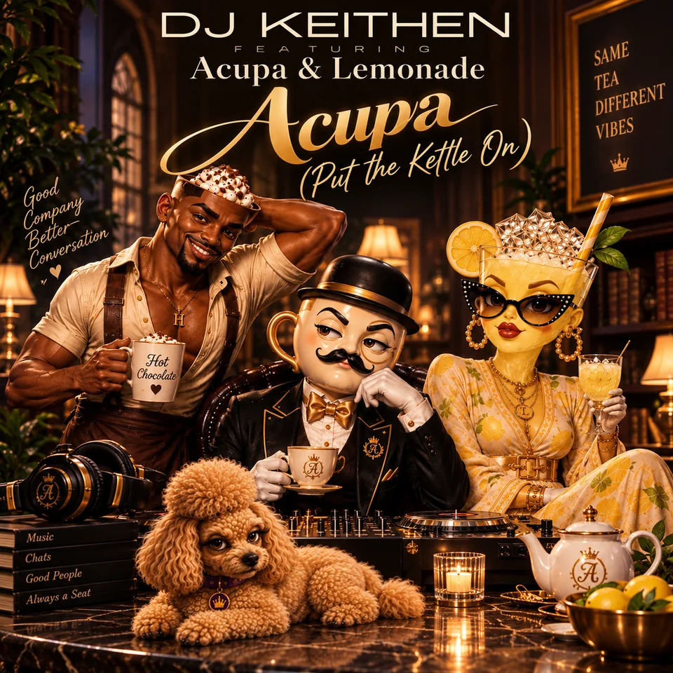 Acuppa (Put The Kettle On) — single cover with Acupa, Hot Chocolate, Miss Lemonade and Ambrosia
